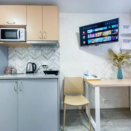 Apartmán Myfreedom поруч із метро кловська Kyjev